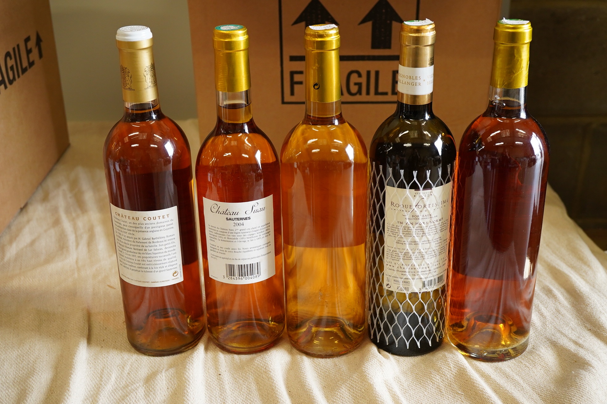 A mixed parcel of Bordeaux white wine